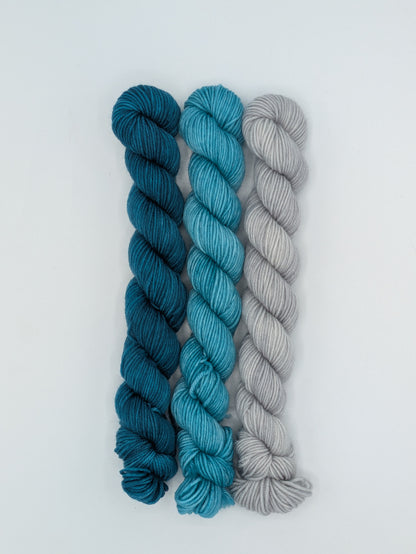 Beary Snowy Mini Skein Set