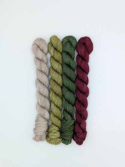 Mistletoe Mini Skein Set