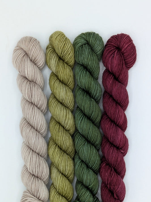 Mistletoe Mini Skein Set